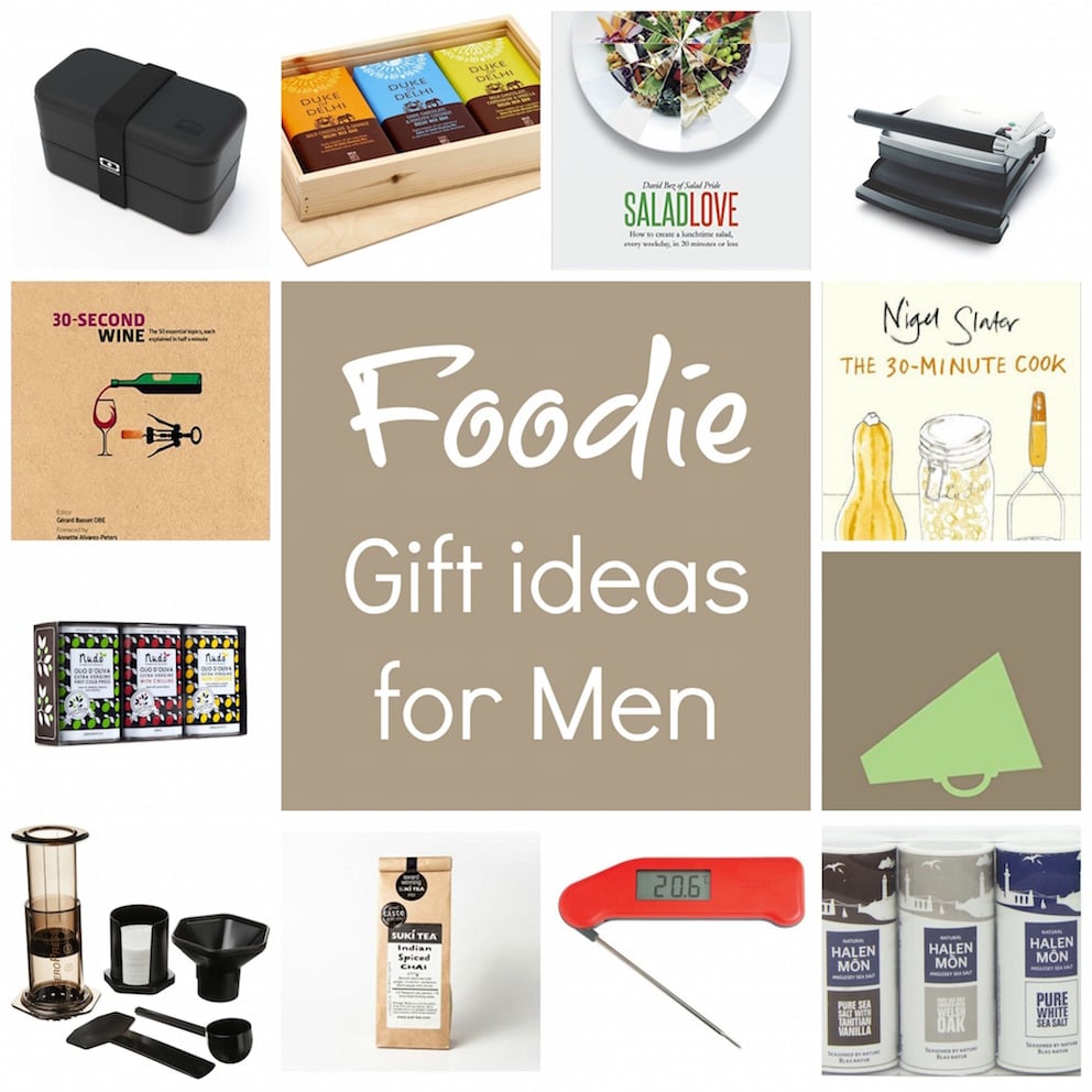 foodie gift ideas for men - 30 day countdown to christmas