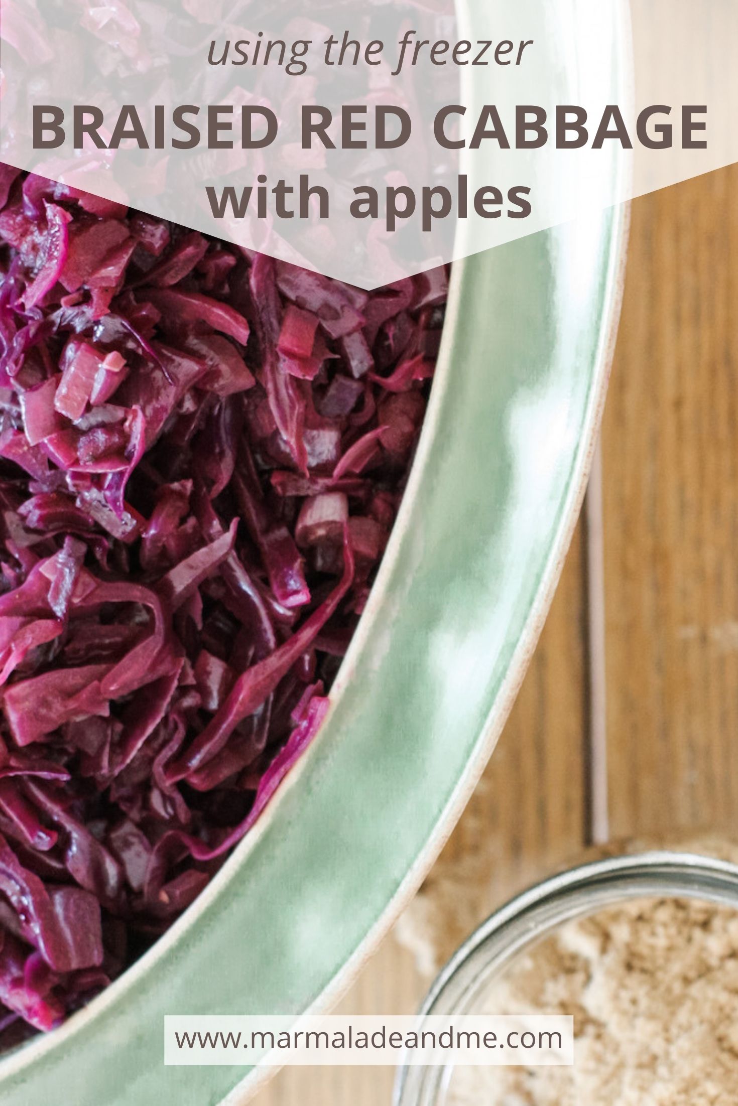 Braised Red Cabbage with Apples - marmalade & me