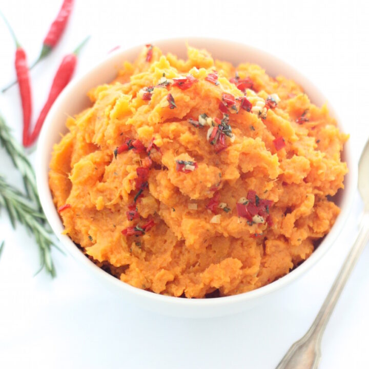 Sweet Potato Mash with rosemary and chilli - marmalade & me