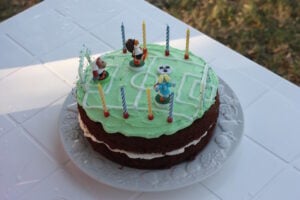 football-cake
