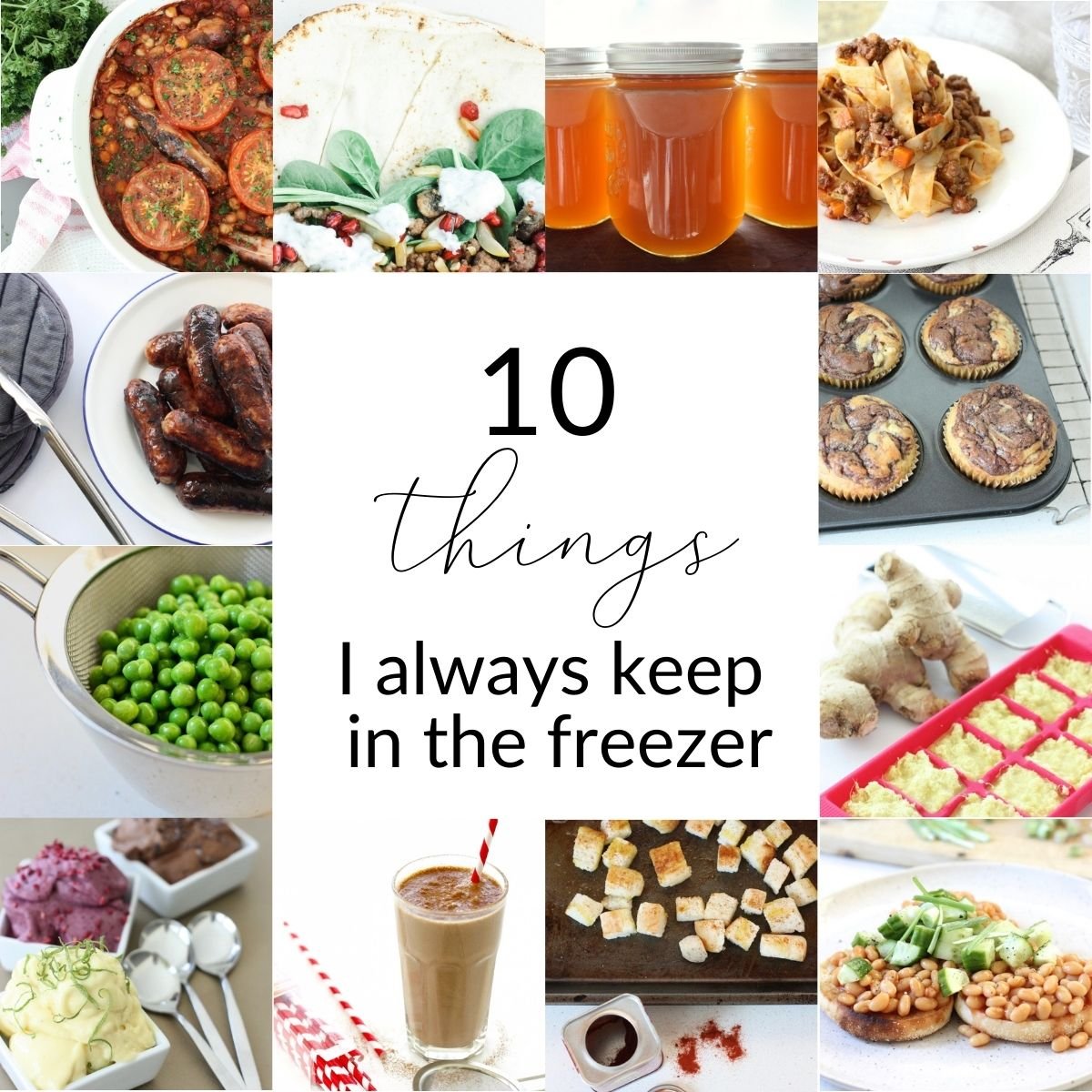 10 things I always keep in the freezer featured image