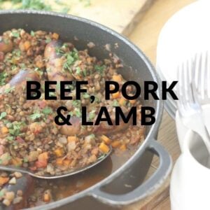 Beef, Pork & Lamb