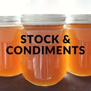 Stocks and condiments