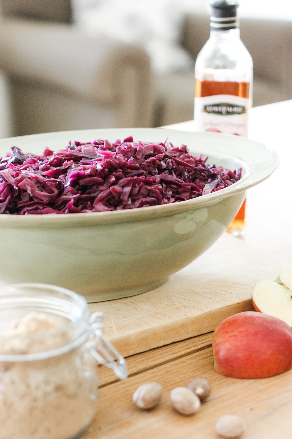 Braised Red Cabbage with Apples cover