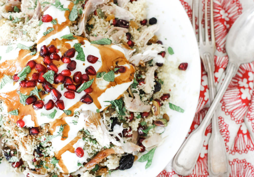 Bejewelled Turkey, Pistachio and Mint Couscous cover