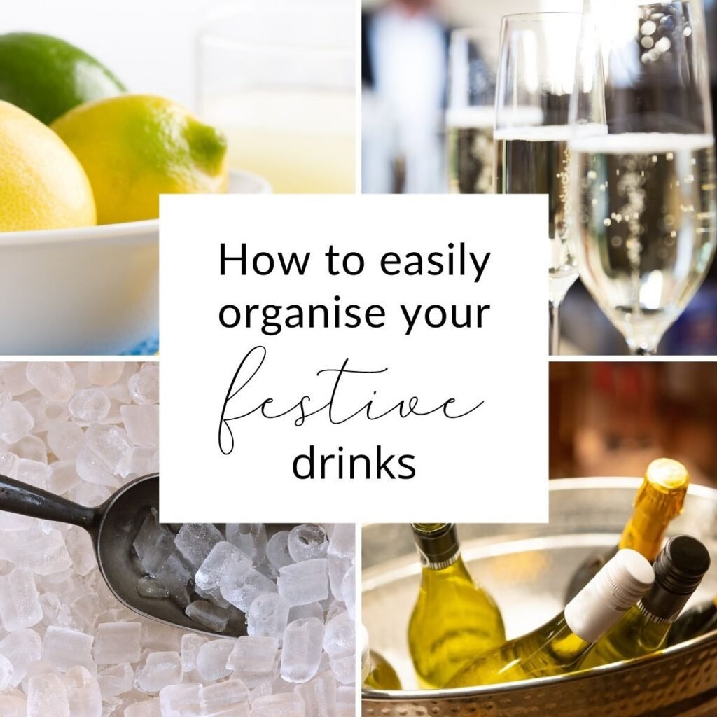 How to easily organise your festive drinks