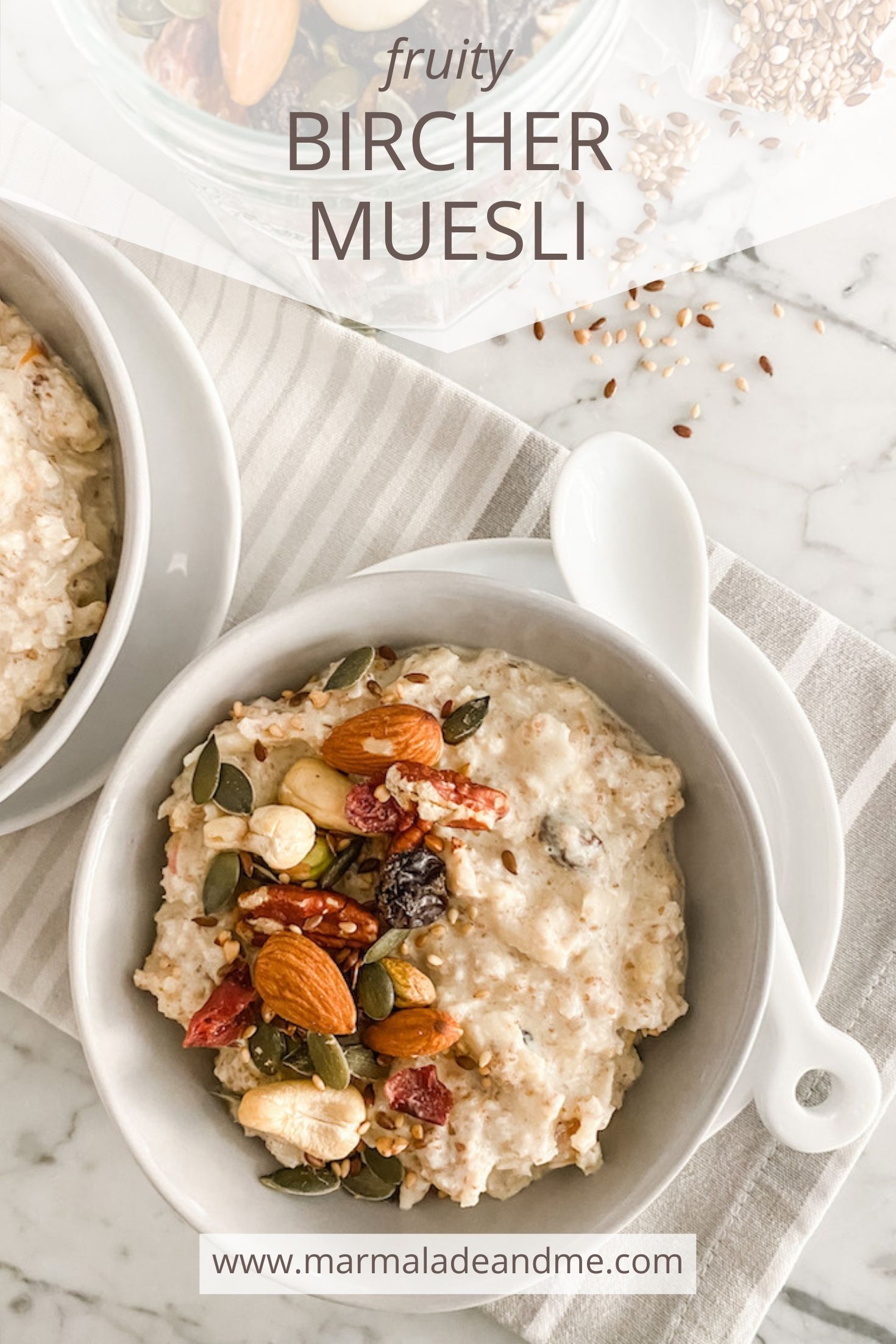 Rude Health | Bircher Muesli - Soft & Fruity | 1 X 375g | UK - View #3