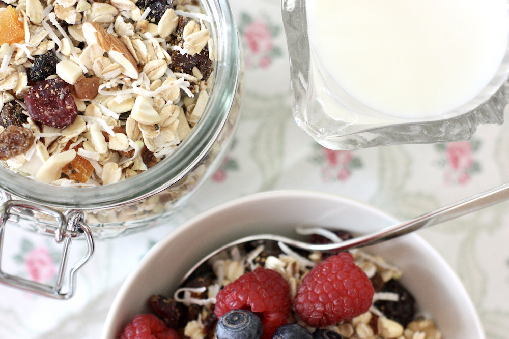 Everyday Healthy Cereal from above