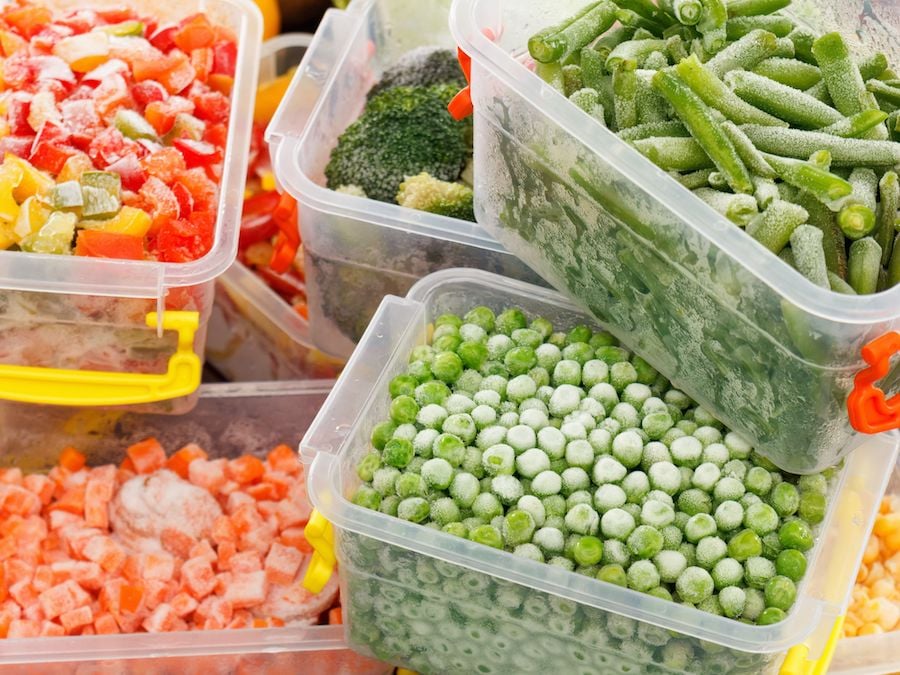 frozen vegetables may save money on food shopping