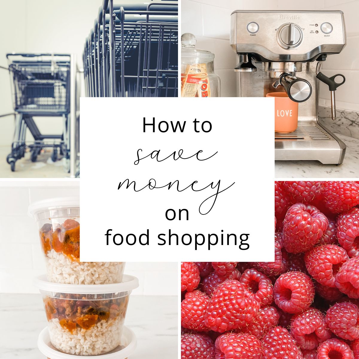 How to save money on food shopping
