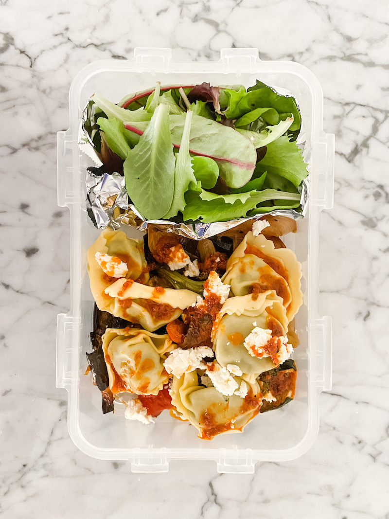 using leftovers for packed lunches can save money on food shopping